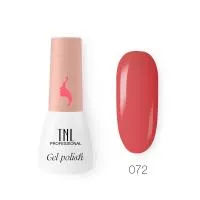 Гель-лак TNL 8 Чувств Mini №072 - красный минерал (3,5 мл.)