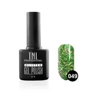 Гель-лак TNL - Glitter №49 - Зеленый чай (10 мл.)