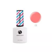 Гель-лак ADRICOCO Lollipop №08 - Сахарный петушок (8 мл.)