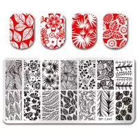 Born Pretty, Пластина для стемпинга 12*6 см 36305 BP-L047, 1 шт