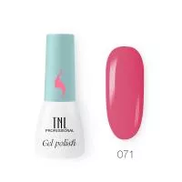 Гель-лак TNL 8 Чувств Mini №071 - розовое фламбе (3,5 мл.)