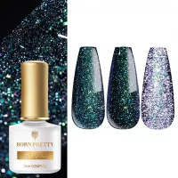 Born Pretty, Гель-лак Reflective Glitter Flash RGF-09 53087-09, 7 мл