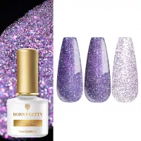 Born Pretty, Гель-лак Reflective Glitter Flash RGF-05 53087-05, 7 мл