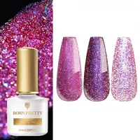 Born Pretty, Гель-лак Reflective Glitter Flash RGF-01 53087-01, 7 мл