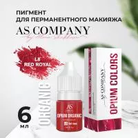 L8-RED ROYAL ORGANIC пигмент для губ (6мл, TM AS-Company OPIUM COLORS)