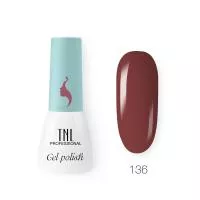 Гель-лак TNL 8 Чувств Mini №136 - горячий шоколад (3,5 мл.)