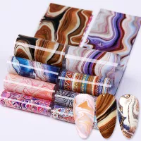 Born Pretty, Nail Foils Marble 49762-01 #01, 1 шт