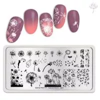 Born Pretty, Пластина для стемпинга 12*6 см 48707 BP-L001 Natural world, 1 шт