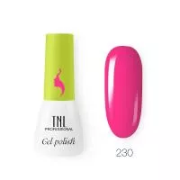 Гель-лак TNL 8 Чувств Mini №230 - розовая фуксия (3,5 мл.)