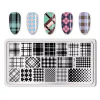 Born Pretty, Пластина для стемпинга 12*6 см 34590 BP-L041, 1 шт