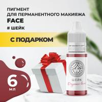 Пигмент для губ Face ШЕЙК Organic Love, 6 мл с подарком