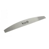 Металлическая основа для пилки для маникюра в форме "Полумесяц", Kodi (180/30 мм)