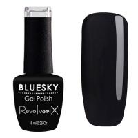 BlueSky, Гель-лак RevolveriX #048, 8 мл (черный)