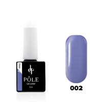 Цветной гель-лак POLE №002 - фиолетовый тюльпан (8 мл.)