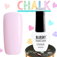 BlueSky, Гель-лак Chalk #018, 8 мл (светлый розовый)