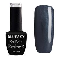 BlueSky, Гель-лак RevolveriX #037, 8 мл (сине-серый)