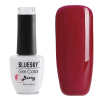 BlueSky, Гель-лак Berry #011, 8 мл (бордово-вишневый)