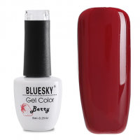 BlueSky, Гель-лак "Berry" #008, 8 мл (бордово-красный)