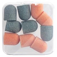 Колпачки песочные цветные в боксе Ø13мм, 10шт (02 120 грит)
