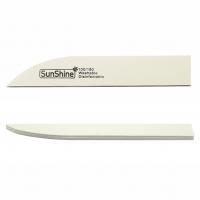 SunShine, Пилка WHITE скошенная 100/180 C11WT, 1 шт белая