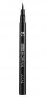 Фломастер для бровей Liquid Brow Pen CC Brow, dark brown (темно-коричневый)