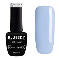 BlueSky, Гель-лак RevolveriX #043, 8 мл (голубой)