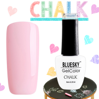 BlueSky, Гель-лак Chalk #002, 8 мл (клубничный розовый)