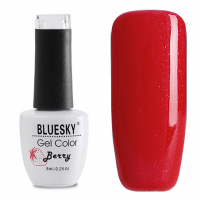 BlueSky, Гель-лак Berry #024, 8 мл (красный)