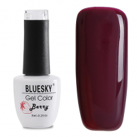 BlueSky, Гель-лак Berry #001, 8 мл (темный сливовый)