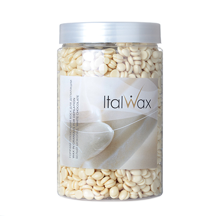 Воск горячий (пленочный)  ITALWAX Белый шоколад гранулы 500гр