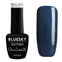 BlueSky, Гель-лак RevolveriX #038, 8 мл (сине-зеленый)