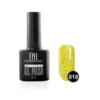 Гель-лак TNL - Glitter №18 - Желтый (10 мл.)