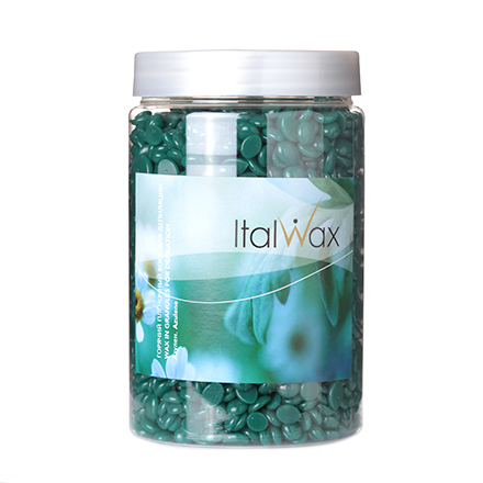 Воск горячий (пленочный)  ITALWAX Азулен гранулы 0,5 кг