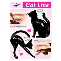 Трафареты для макияжа глаз Cat Line, 2 шт