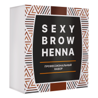Набор хны для бровeй SEXY BROW HENNA