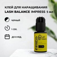 Клей для наращивания ресниц  Lash Balance "IMPRESS"  5 мл