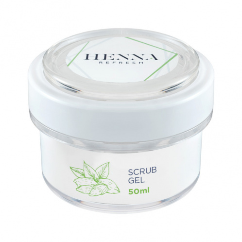 Скраб-гель Henna Refresh с миндальной крошкой и маслом авокадо, 50 мл (scrub Gel)