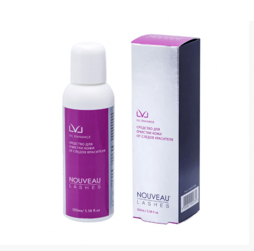 Ремувер LVL (ЛВЛ) для удаления краски после окрашивания бровей 100 ml