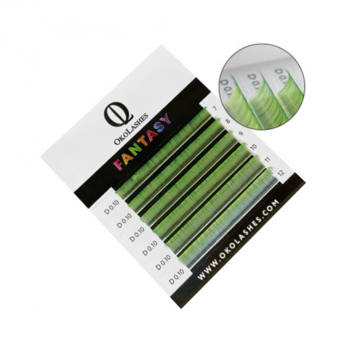 Professional Fantasy (бело-зеленый) Oko Lashes