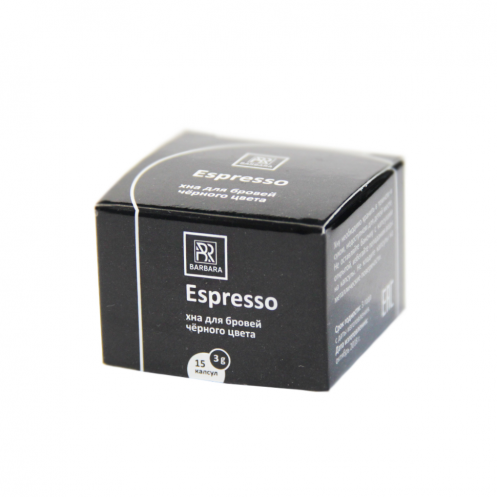 Хна для бровей Barbara (Барбара) черная Espresso 3 г