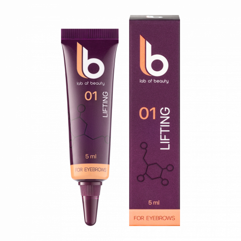 Состав для долговременной укладки бровей №1 Lash Botox LIFTING LOTION, туба 5 мл
