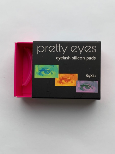 Валики для ламинирования ресниц “Pretty eyes “ (набор из 4 валиков, S1/XL1), Розовые